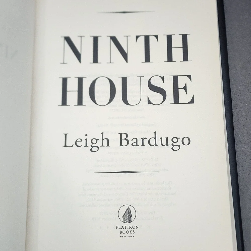 Flatiron‎ Books Ninth House Black Snake Hardcover Leigh Bardugo Adult Fiction